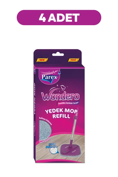 Wondero Yedek Paspas Mop Refill (4 LÜ SET) ürün görseli 1