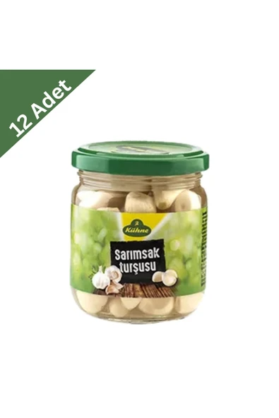 Kühne Sarımsak Turşusu 210 ml x 12 Adet ürün görseli 1