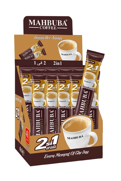 2si1 Arada Şekersiz Hazır Kahve 48x10gr ürün görseli 1