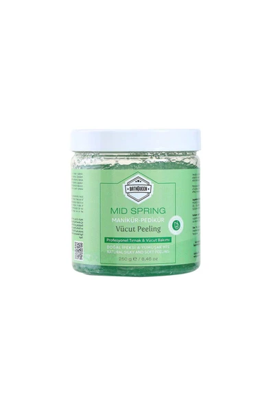 BATHQUEEN Mıd Sprıng Peeling Magnezyum (EPSOM SALT) Esaslı Vücut Peelingi ürün görseli 1