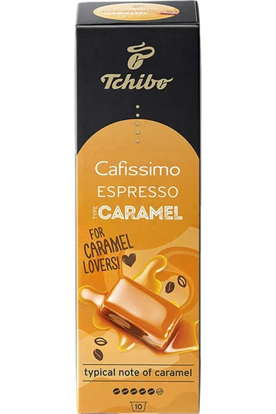 Tchibo Cafissimo Espresso Caramel Kapsül Kahve 10’lu X 12 Paket ürün görseli 1