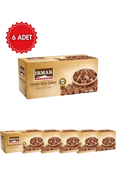 Irmak Esmer Küp Şeker 500 g x 6 Adet ürün görseli 1