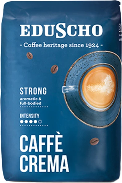 Tchibo Eduscho Caffè Crema Strong Çekirdek Kahve (500 gr) X6 Paket ürün görseli 1