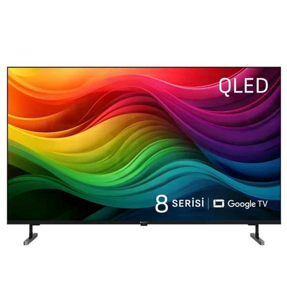 Arçelik 8 serisi QLED 55" 4K UHD Google TV - A 855 C Smart TV ürün görseli 1