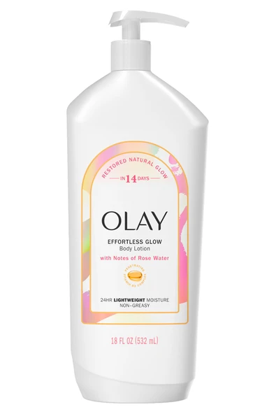 Olay Effortless Glow Gül Suyu Özlü Nemlendirici Vücut Losyonu 532ML ürün görseli 1