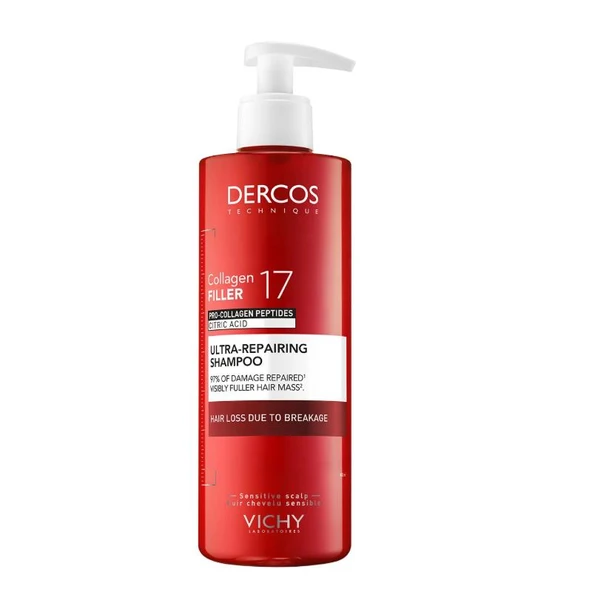 Vichy Dercos Collagen 17 Filler Şampuan 400 ml ürün görseli 1
