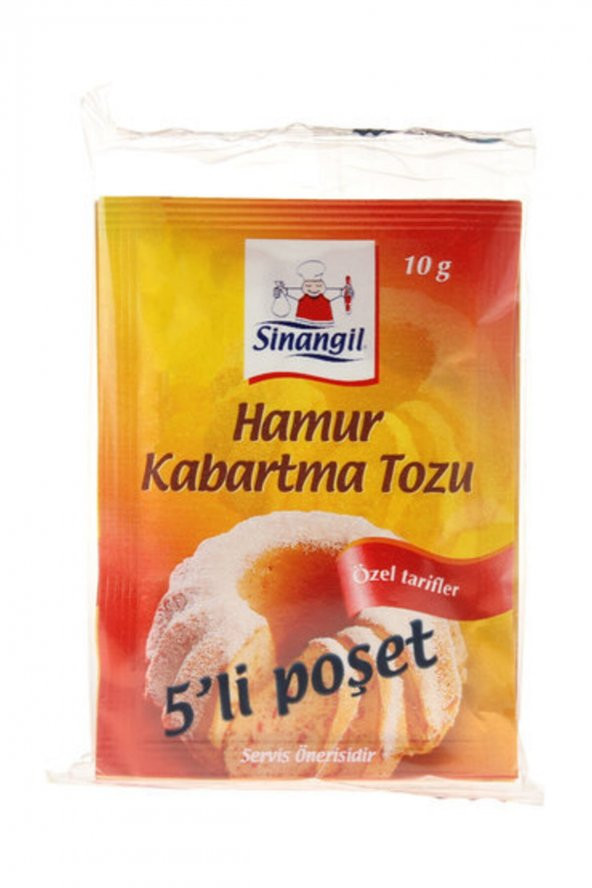 SİNANGİL Kabartma Tozu 5li ürün görseli 1