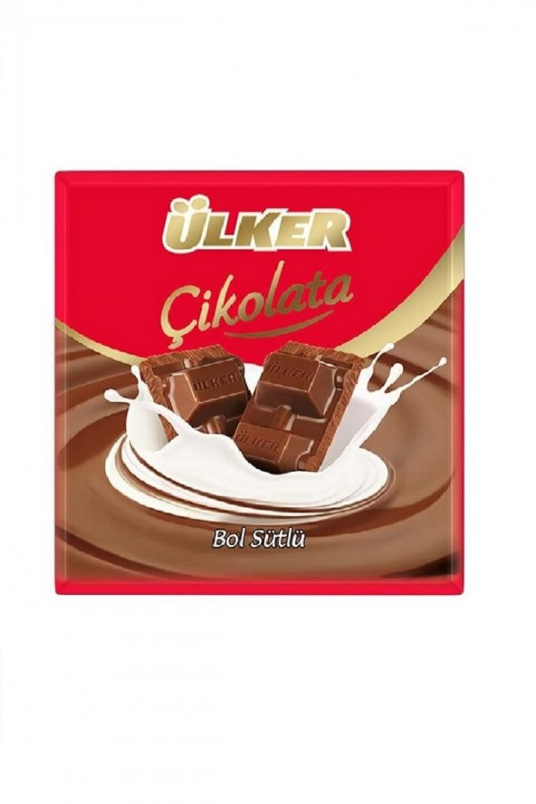 ÜLKER Sütlü Kare Çikolata 60 gr ürün görseli 1