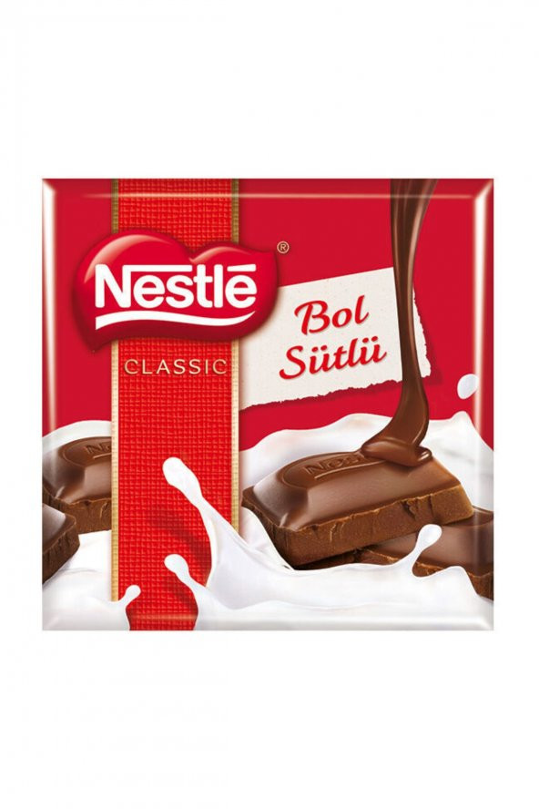 NESTLE Classic Sütlü Kare Çikolata 60 gr ürün görseli 1