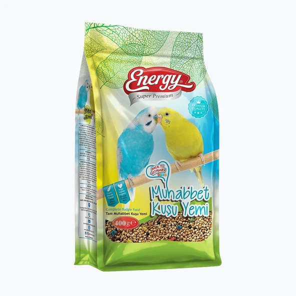 Super Premium Energy Muhabbet Kuşu Yemi 400 g ürün görseli 1