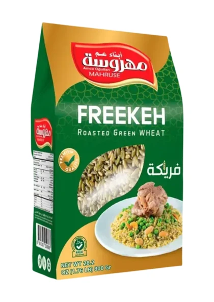 MAHURSE GURME YEŞİL FİRİK BULGUR (FREEKEH) 800 GR ürün görseli 1