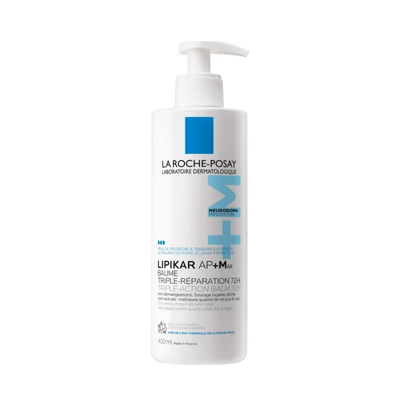 La Roche Posay Lipikar Baume Light AP+ M Nemlendirici Hafif Balsam 400 ml ürün görseli 1