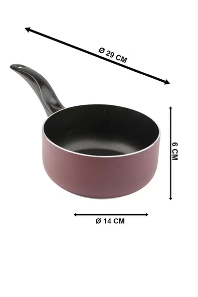 Kırmızı Kaçerola 14 cm Sütlük ürün görseli 1