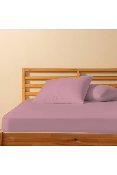 %100 Pamuklu Çift Kişilik Lastikli Çarşaf - 50x70 Yastık Kılıfı ( 2 Adet ) ürün görseli 1