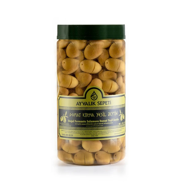 Domat Kırma Yeşil Zeytin 1 Kg ürün görseli 1