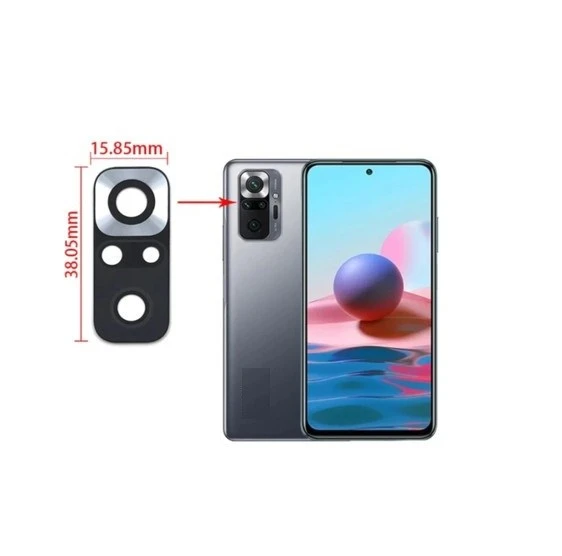 Xiaomi Redmi Note 10 Pro Kamera Camı Lens ürün görseli 1