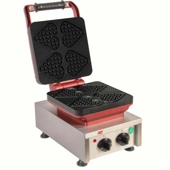 Omake WFL21.E12 Waffle Makinesi Çubuklu Kalp ürün görseli 1