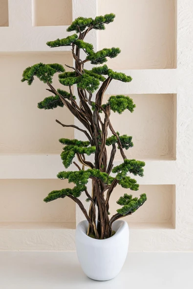 Yapay Büyük Bonsai Ağacı 200 cm 40 dal ürün görseli 1