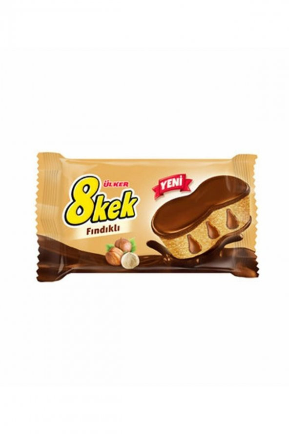 ÜLKER 8 Kek Fındıklı 52 gr ürün görseli 1