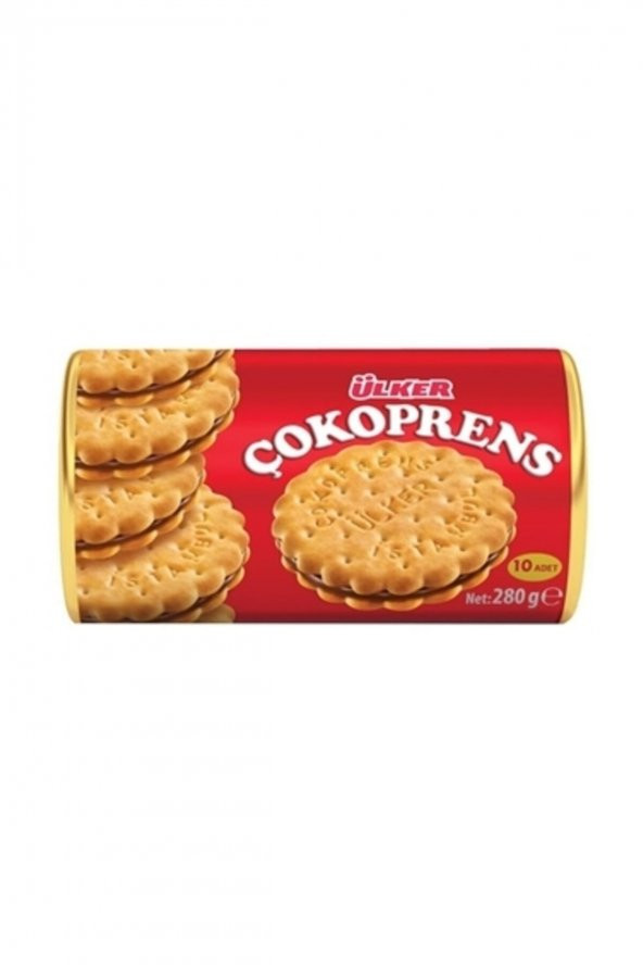 ÜLKER Çokoprens Bisküvi 10x30 gr ürün görseli 1