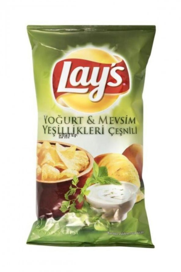 LAYS Yoğurt Mevsim Yeşillikleri Süper 104 gr ürün görseli 1