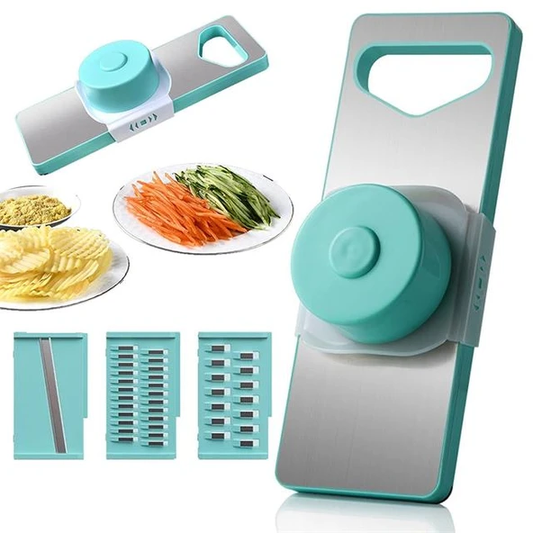 Sunup SN-20947 Paslanmaz Çelik Rende Sebze Dilimleyici Doğrayıcı ürün görseli 1