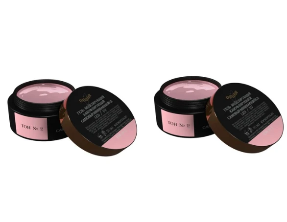 Fontenay Opzia Builder Jel 50 ml Tırnak Jeli No:2 2'Li Set ürün görseli 1