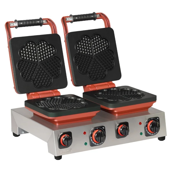 Omake WFL21.E22 Waffle Makinesi Kalp Ø220 ürün görseli 1