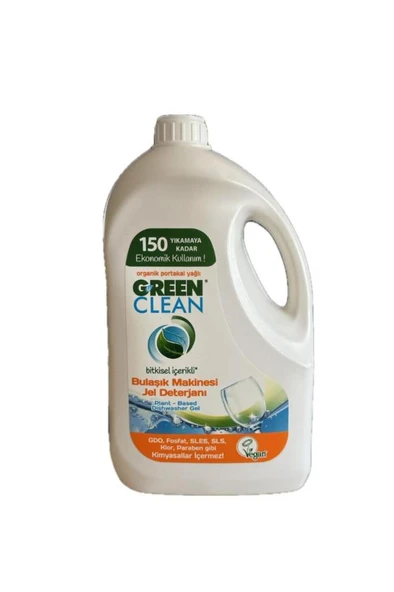 U Green Clean Bulaşık Makinesi Jel Deterjanı 3 LT ürün görseli 1