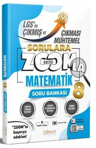 8. Sınıf LGS Matematik Zoom Serisi Çıkması Muhtemel Soru Bankası Günay Yayınları ürün görseli 1