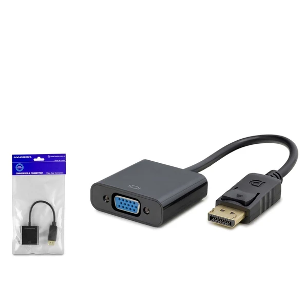 Hadron Hdx7763 Display To Vga F Çevirici 1080P Siyah ürün görseli 1