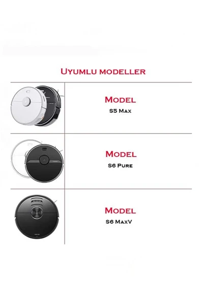 Roborock S5 Max Uyumlu Mop Bezi 2 Adet (Yerli Üretim) - Resim 5