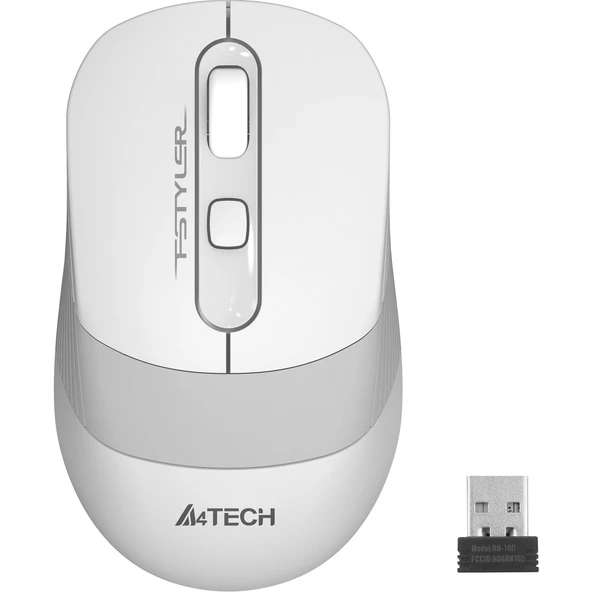 Nano Optik 2000 Dpi Kablosuz Mouse Beyaz FG10 ürün görseli 1