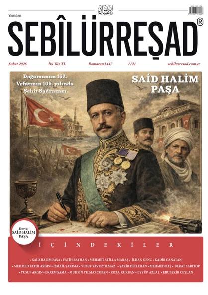 Sebilürreşad Dergi 1121.Sayı Şubat 2026 ürün görseli 1