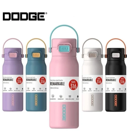 Dodge Çelik Termos Matara 580Ml Mavi - Resim 8