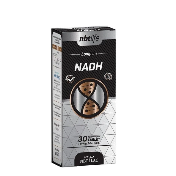 NBT Life  Longlife NADH 30 Tablet ürün görseli 1