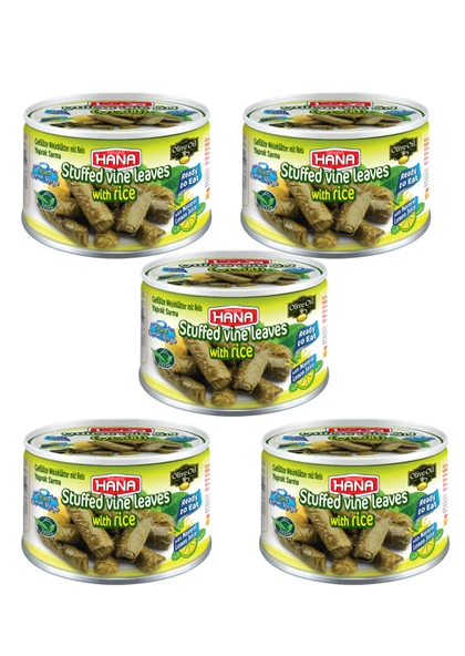 ZEYTİN YAĞLI YAPRAK SARMA ( YALANCI DOLMA) 400 GR X5 ADET - VEJETARYEN ürün görseli 1