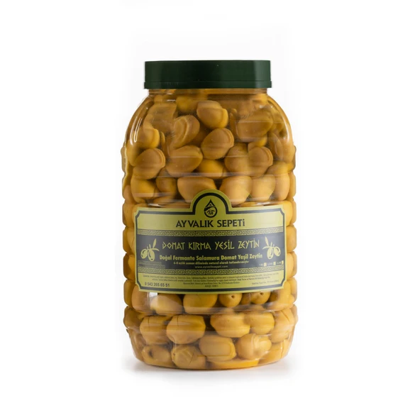 Domat Kırma Yeşil Zeytin 2,5 Kg ürün görseli 1
