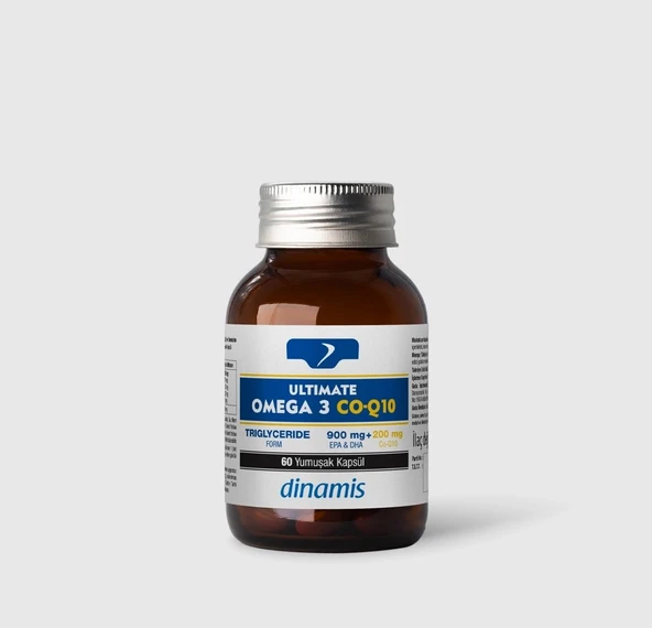 Dinamis Ultimate Omega 3 Co-Q10 60 Kapsül ürün görseli 1