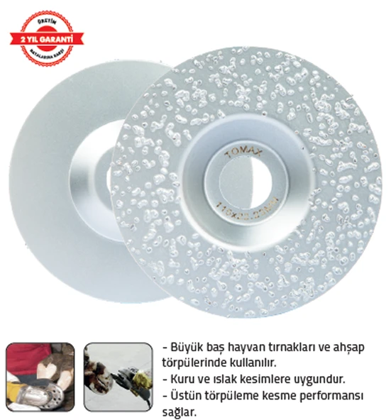 DAİRESEL ELMAS TÖRPÜ 115 mm ürün görseli 1