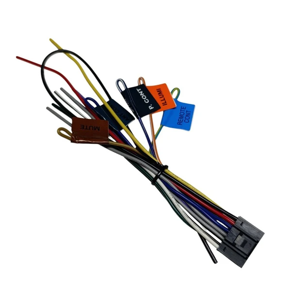 KENWOOD Oto Teyp Soketi Güç Kablosu 16 Pin Orjinal Ürün ürün görseli 1