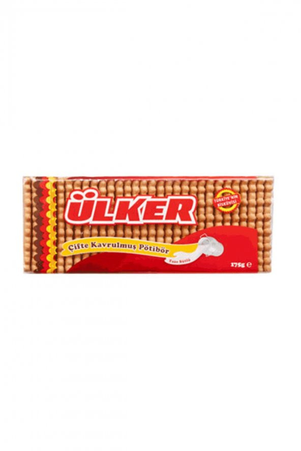 ÜLKER Çifte Kavrulmuş Pötibör Bisküvi 175 gr ürün görseli 1