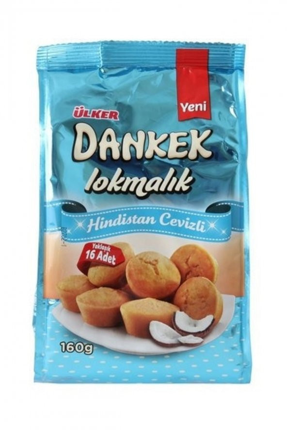 ÜLKER Dankek Lokmalık Muffin Hindistan Cevizli 160 gr ürün görseli 1