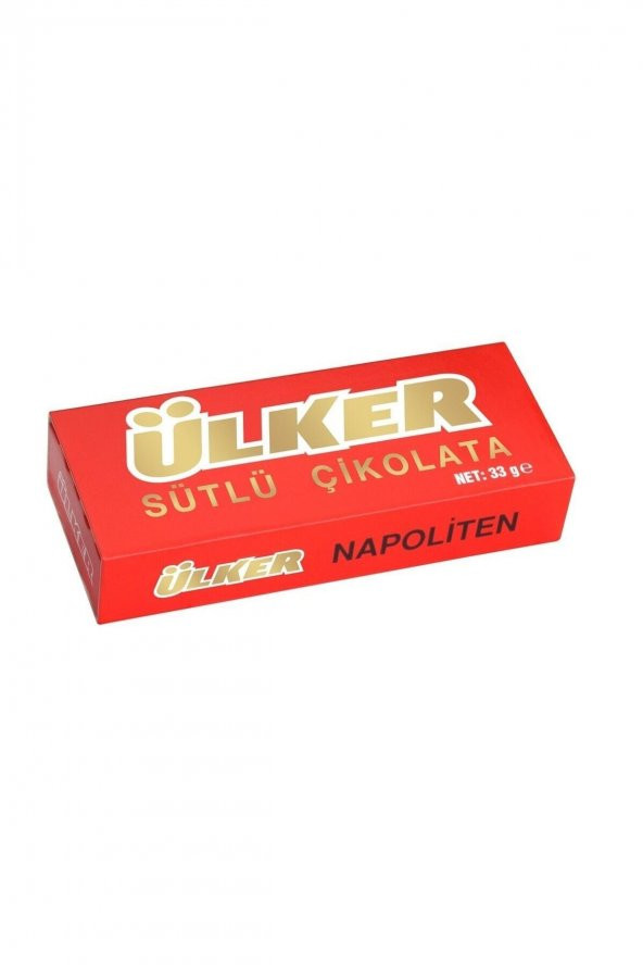 ÜLKER Napoliten Sütlü Çikolata 33 gr ürün görseli 1