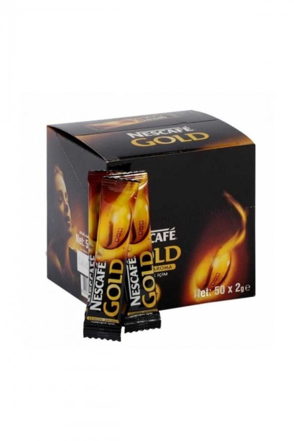 NESCAFE Gold 2 Gr Kahve 50 Adet ürün görseli 1