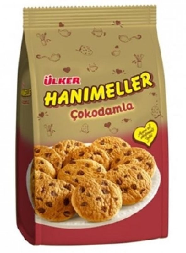 ÜLKER Hanımeller Damla Çikolatalı Poşet 150 gr ürün görseli 1