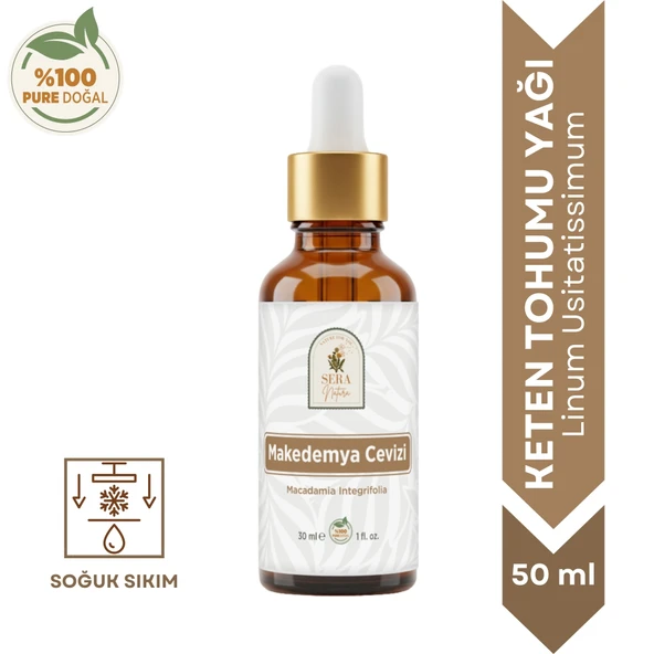 Makedemya Cevizi Yağı 30 ml Besleyici ve Hücre Yenileyici ürün görseli 1