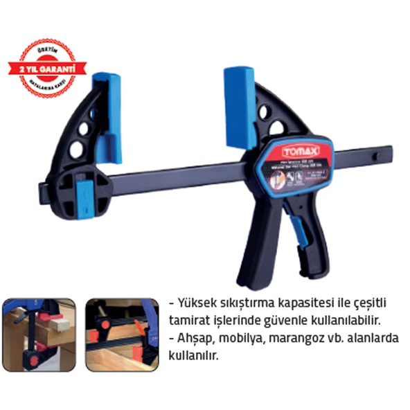 AĞIR TİP MARANGOZ İŞKENCE (150 mm) 6 NL ürün görseli 1