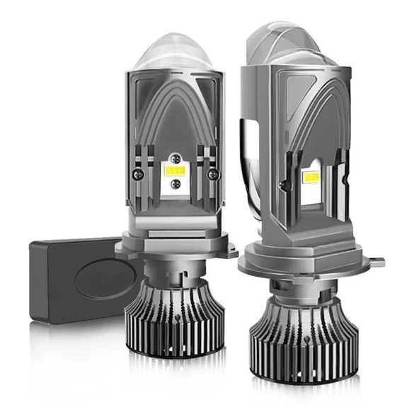 Space Led far ampulü beyaz  H4 50w 12v-60v 22000Lm csp chip lens / LAAM979-1 ürün görseli 1
