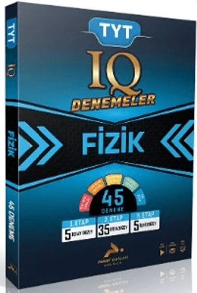 TYT Fizik IQ Video Çözümlü 45 Branş Deneme Paraf Yayınları ürün görseli 1